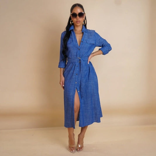 Marion Midi Dress - Brina Girlz Kloset